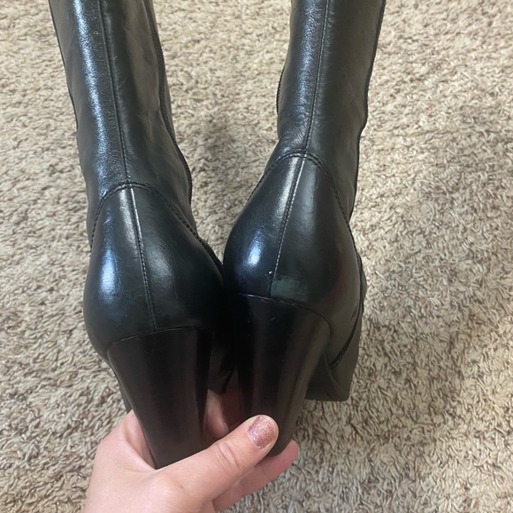 Born Collette leather knee high boots - Picture 4 of 12